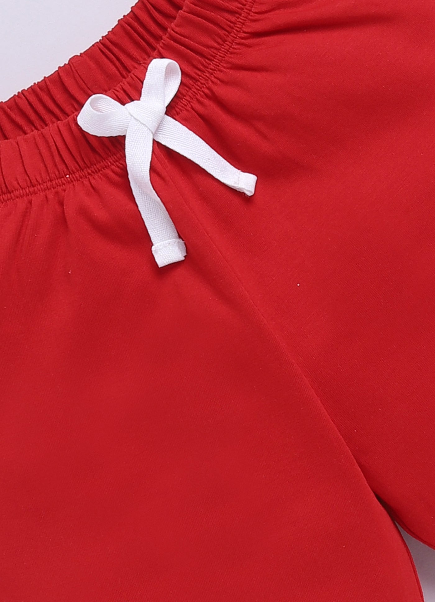 Baby Boys Casual T-shirt Shorts  (GREEN RED)