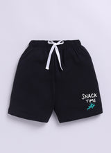 Baby Boys Casual T-shirt Shorts  (CREAM)