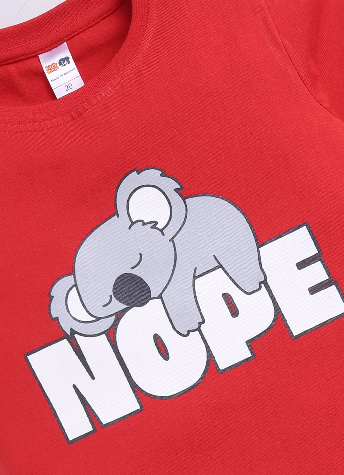 Baby Boys Casual T-shirt Shorts  (RED ALL)