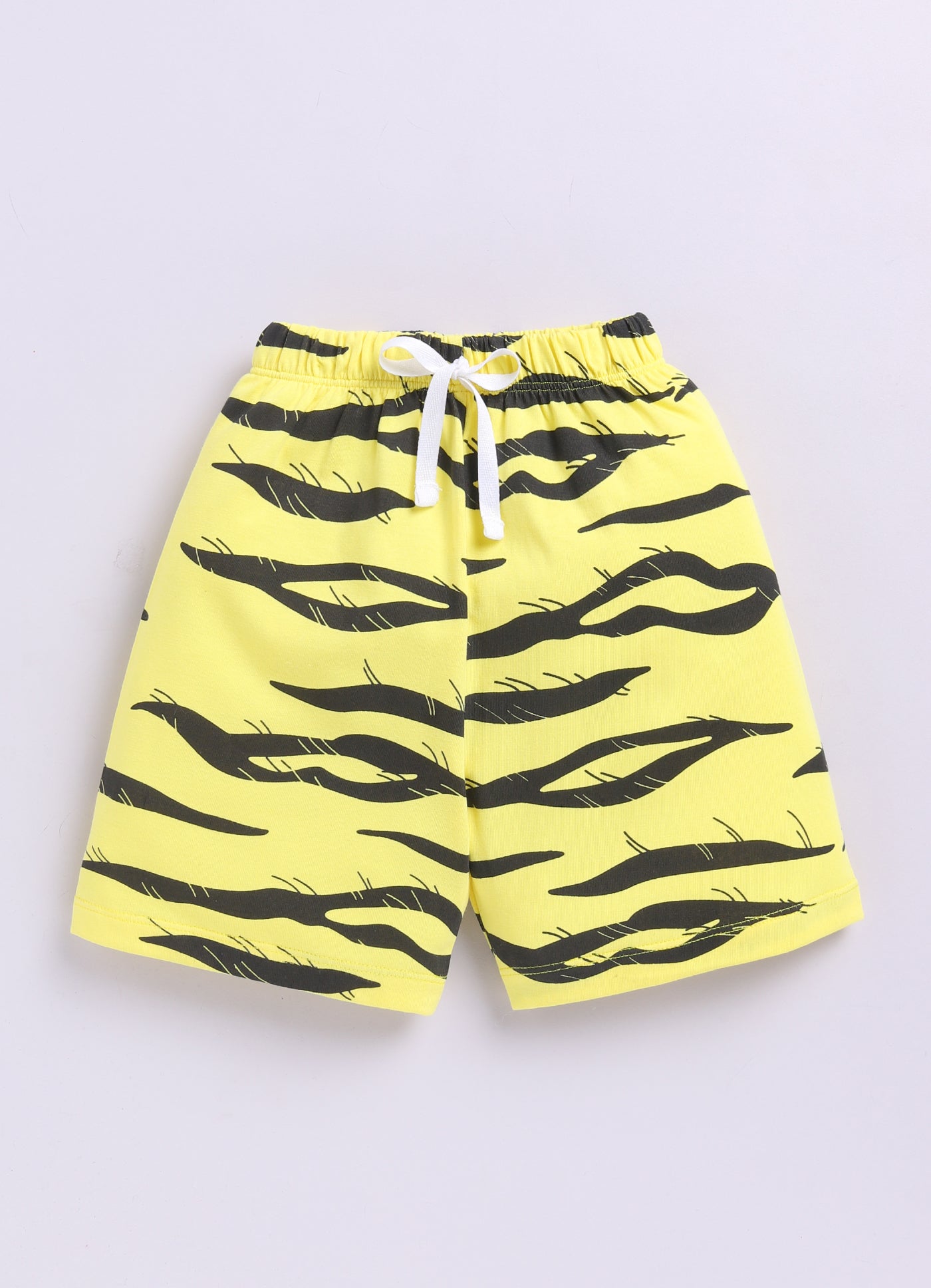 Baby Boys Casual T-shirt Shorts  (CREAM)