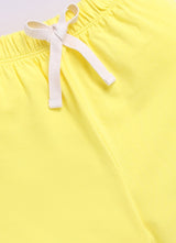 Baby Boys Casual T-shirt Shorts  (CREAM)