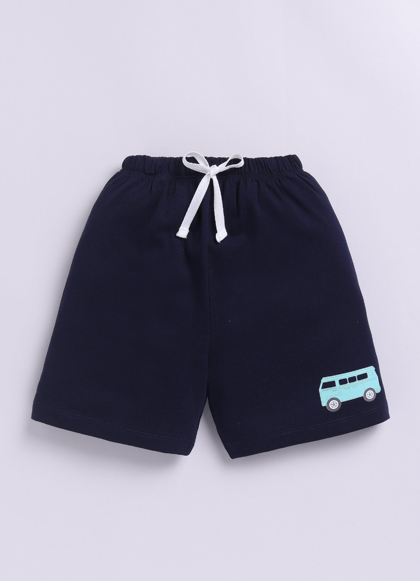 Baby Boys Casual T-shirt Shorts  (WHITE)