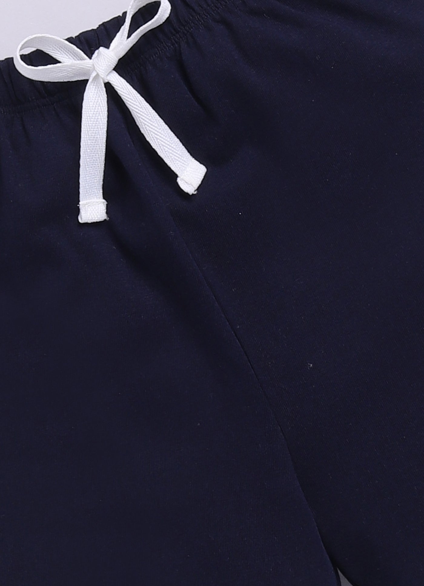 Baby Boys Casual T-shirt Shorts  (WHITE)