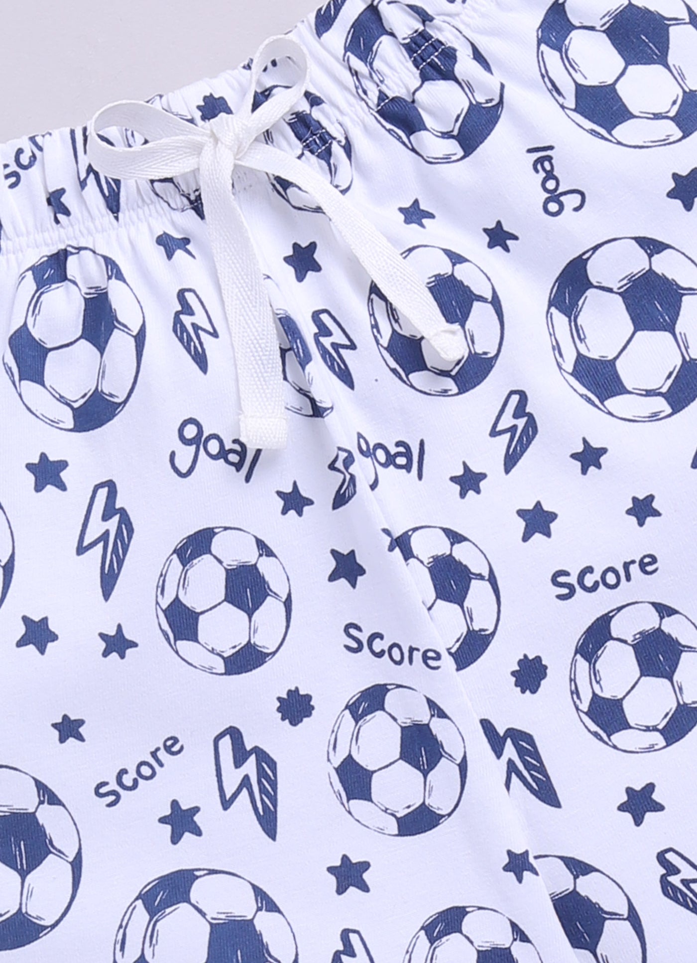 Baby Boys Casual T-shirt Shorts  (RED WHITE)