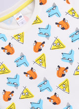 Baby Boys Casual T-shirt Shorts  (Multi)