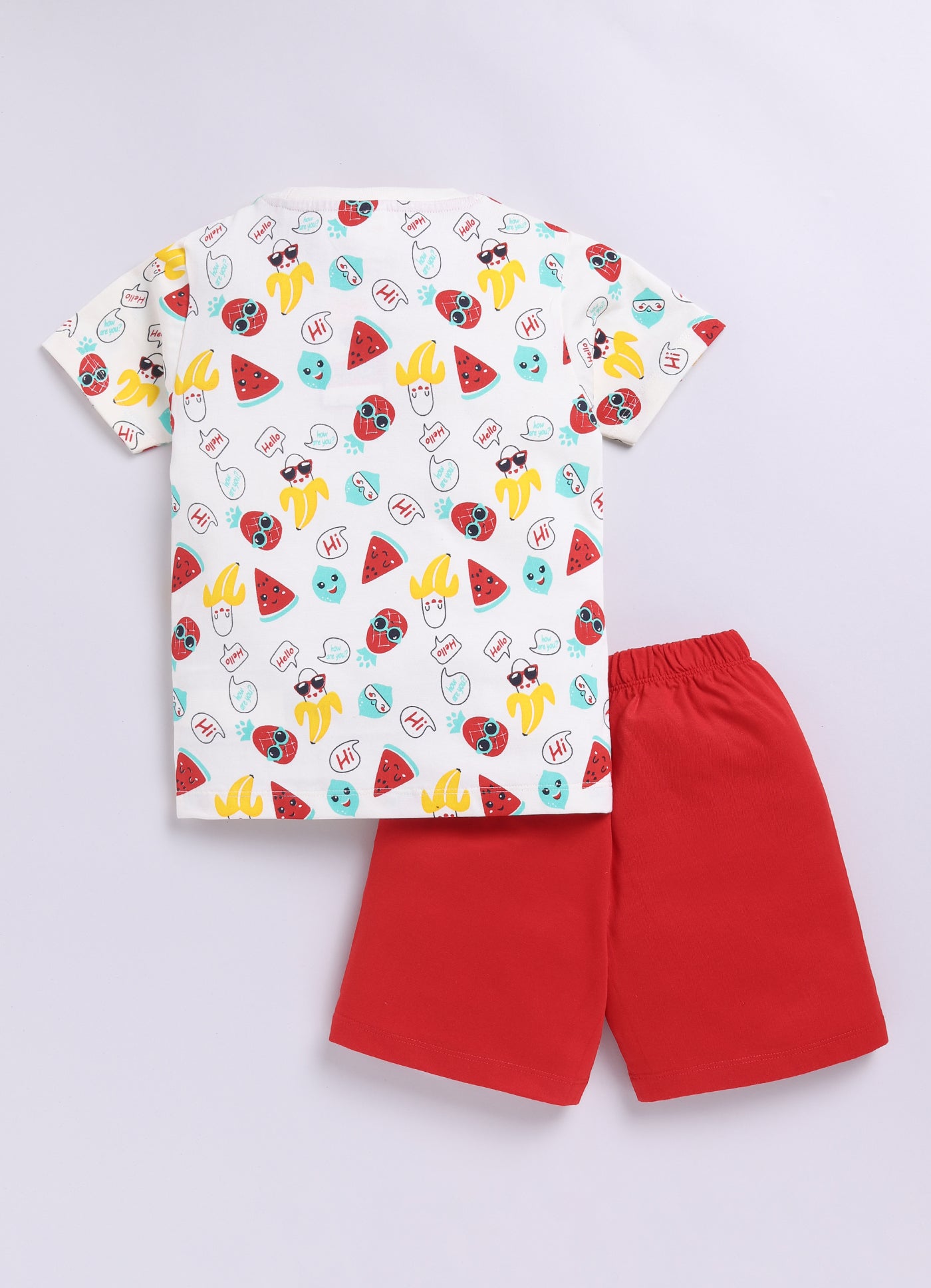 Baby Boys Casual T-shirt Shorts  (MULTI ALL 2)