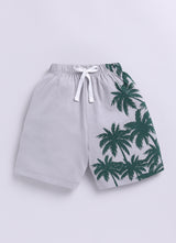 Baby Boys Casual T-shirt Shorts  (GREEN)