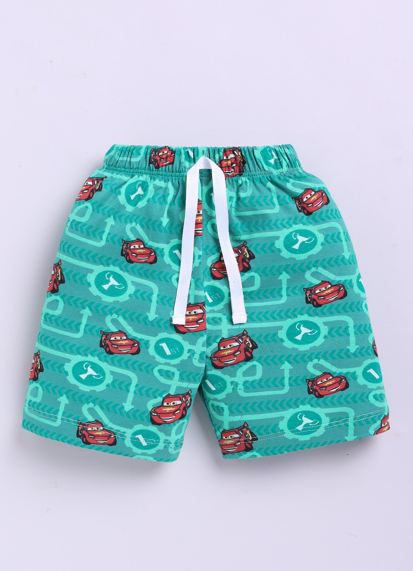 Baby Boys Casual T-shirt Shorts  (SEA GREEN)