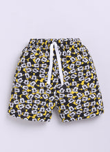 Baby Boys Mickey Casual T-shirt Shorts  (CREAM)