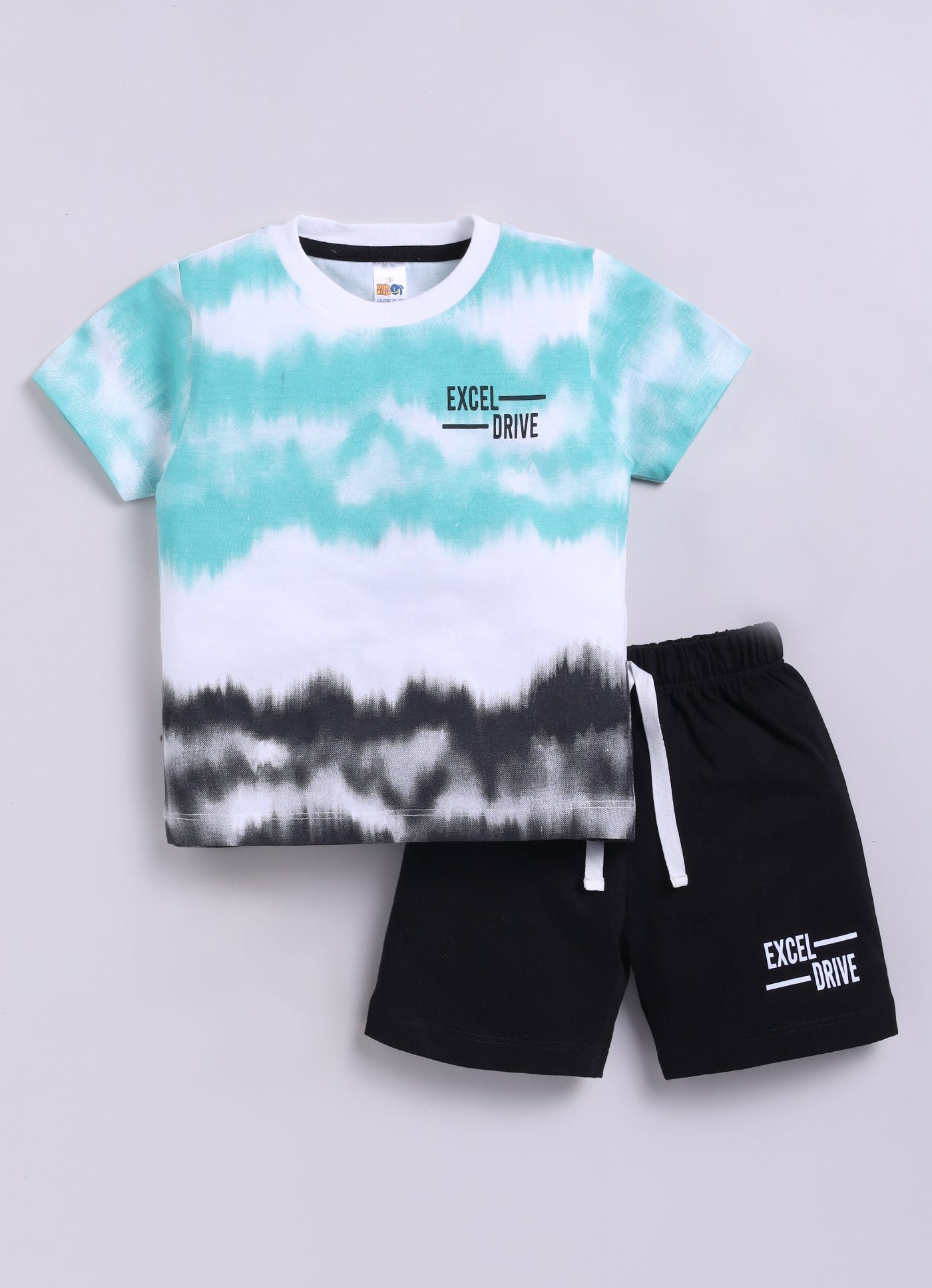 Baby Boys Casual T-shirt Shorts  (MULTI)