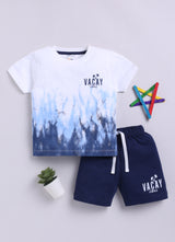 Baby Boys Casual T-shirt Shorts  (MULTI)