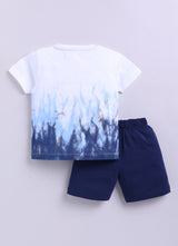 Baby Boys Casual T-shirt Shorts  (MULTI)