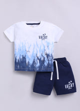 Baby Boys Casual T-shirt Shorts  (MULTI)