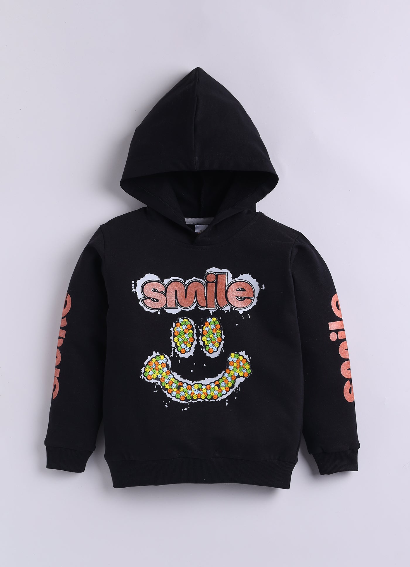 Baby Boys Casual Sweatshirt Track Pants  (BLACK GREY)