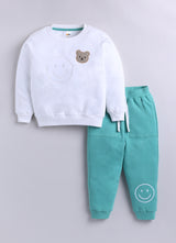 Baby Boys Casual Sweatshirt Track Pants  (MULTI)
