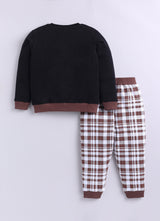 Baby Boys Casual Sweatshirt Track Pants  (MULTI)