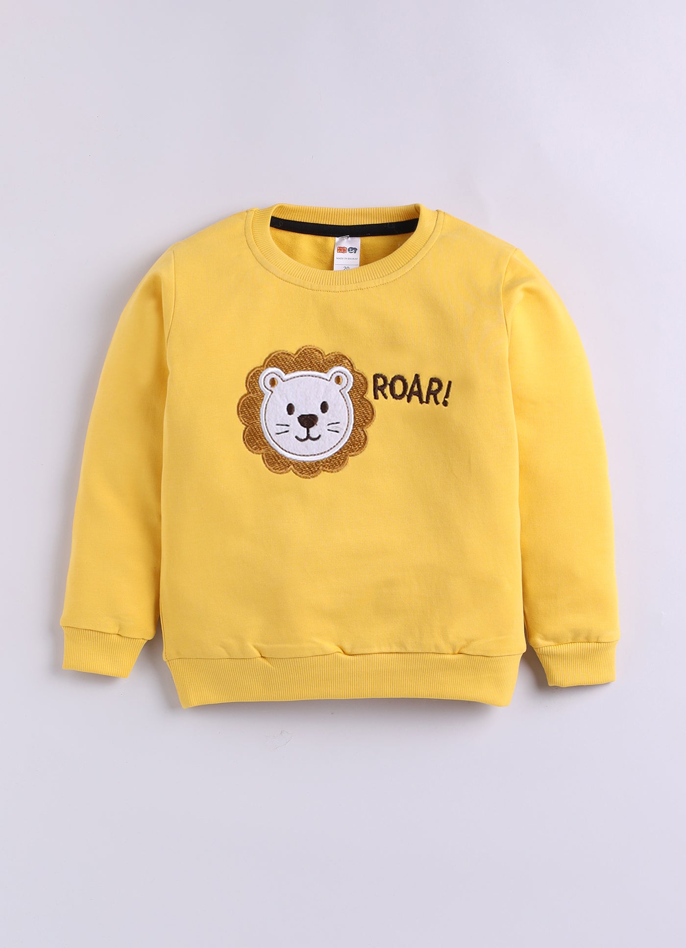 Baby Boys Casual Sweatshirt Track Pants  (YELLOW BLACK)