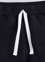 Baby Boys Casual Sweatshirt Track Pants  (YELLOW BLACK)