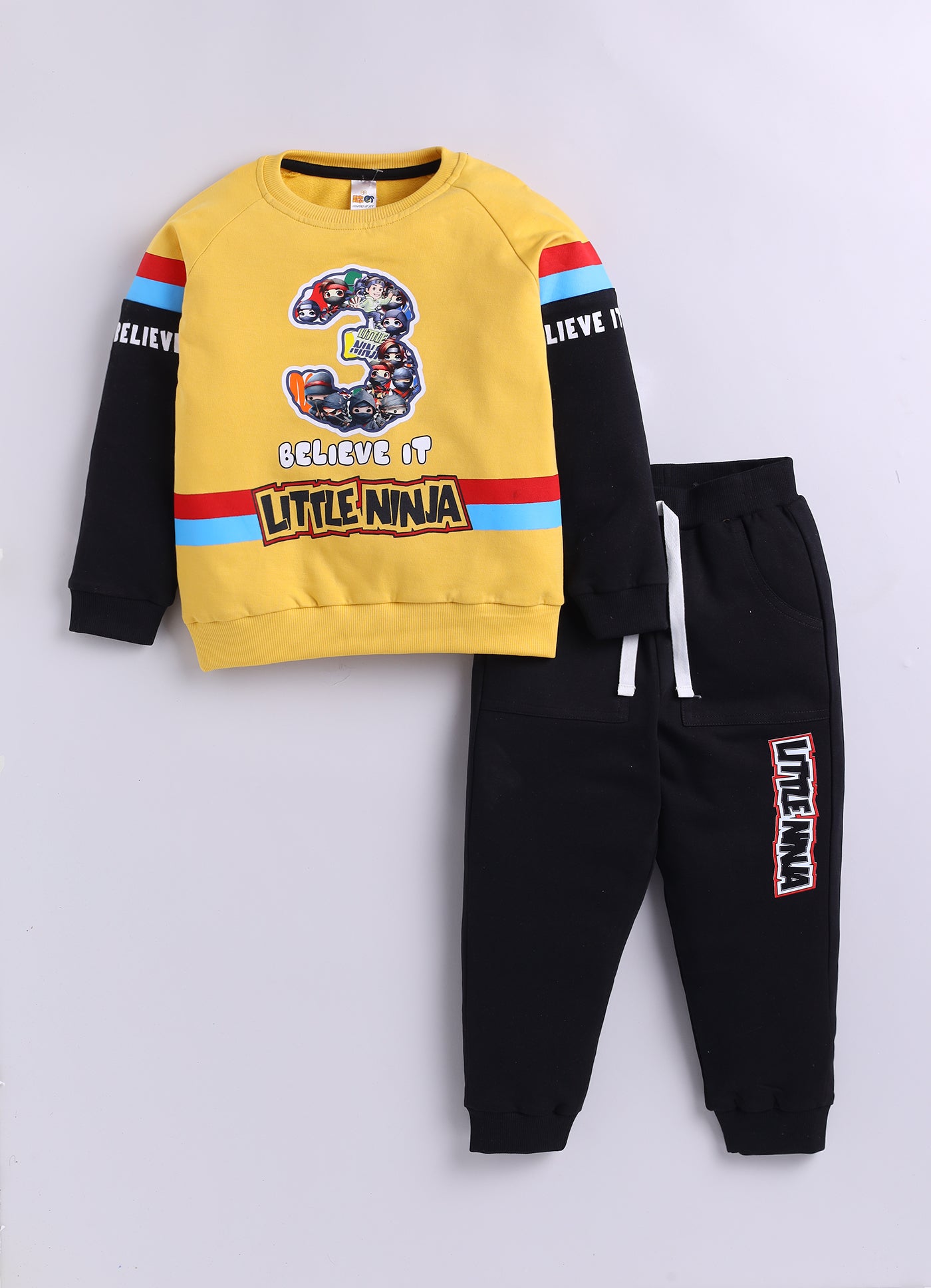 Baby Boys Casual Sweatshirt Track Pants  (MULTI)