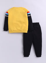 Baby Boys Casual Sweatshirt Track Pants  (MULTI)