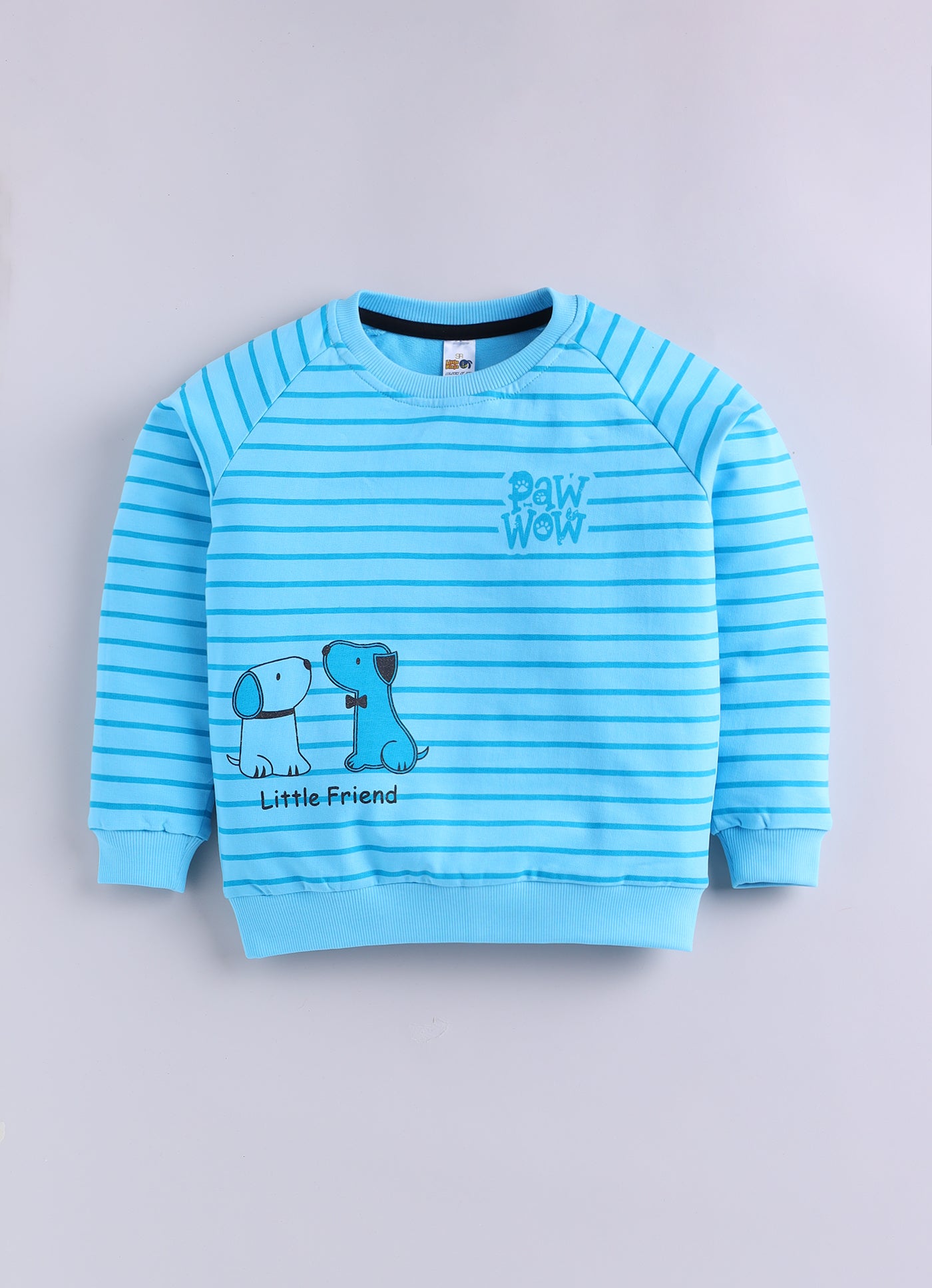 Baby Boys Casual Sweatshirt Track Pants  (BLUE BLACK)