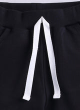 Baby Boys Casual Sweatshirt Track Pants  (BLUE BLACK)