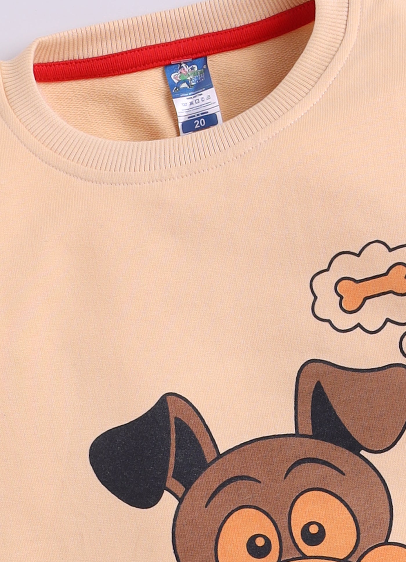 Baby Boys Casual Sweatshirt Track Pants  (BEIGE)