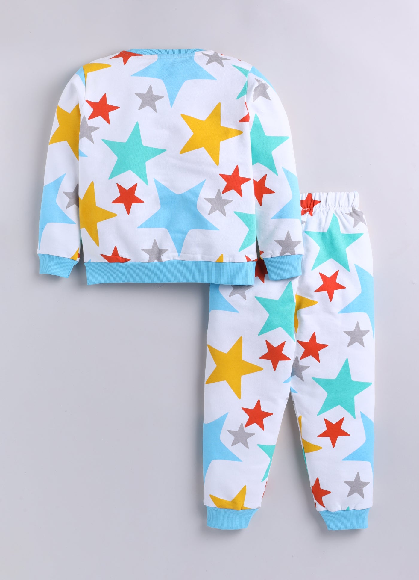 Baby Boys Casual Sweatshirt Track Pants  (WHITE)