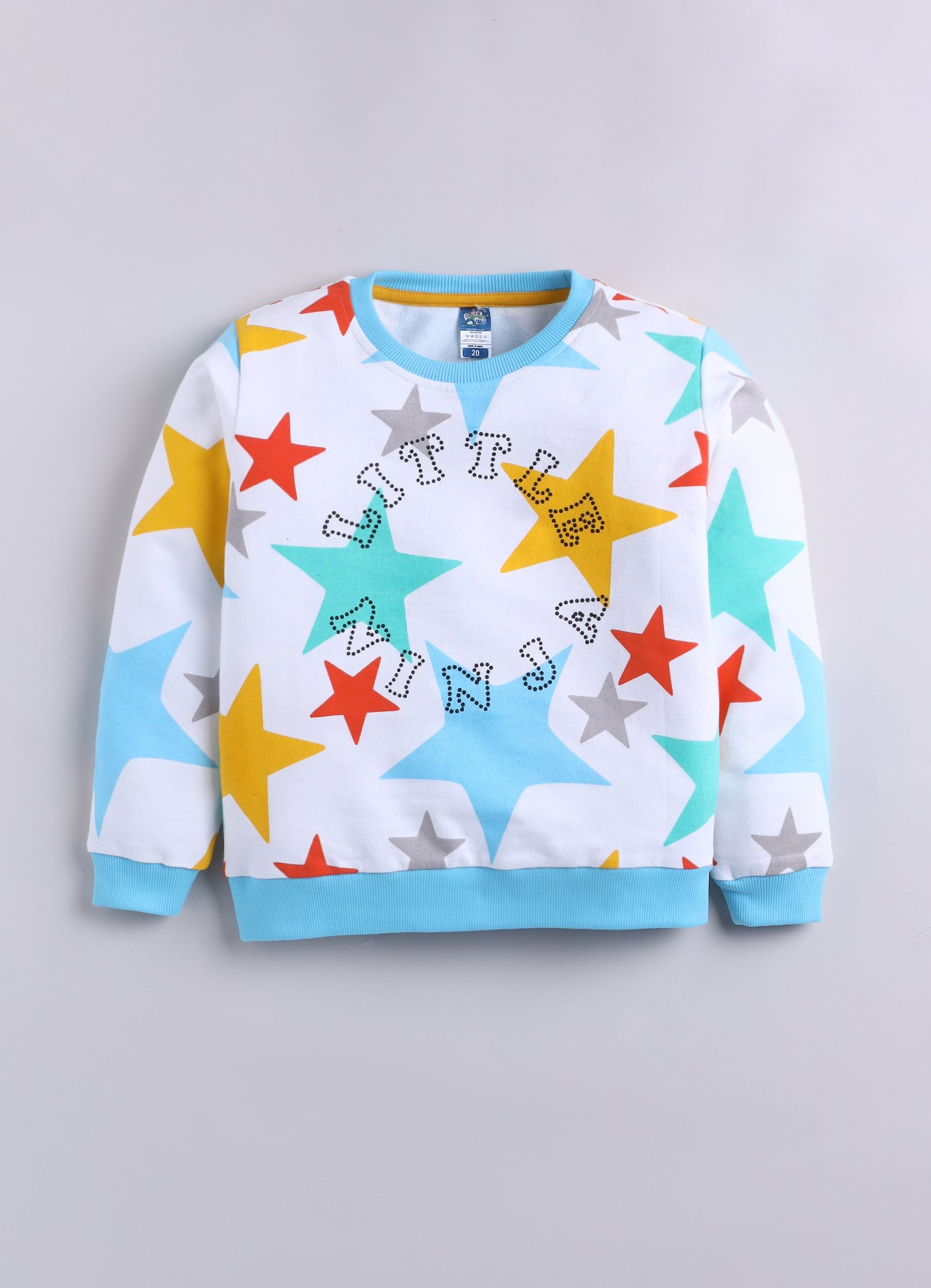 Baby Boys Casual Sweatshirt Track Pants  (WHITE)