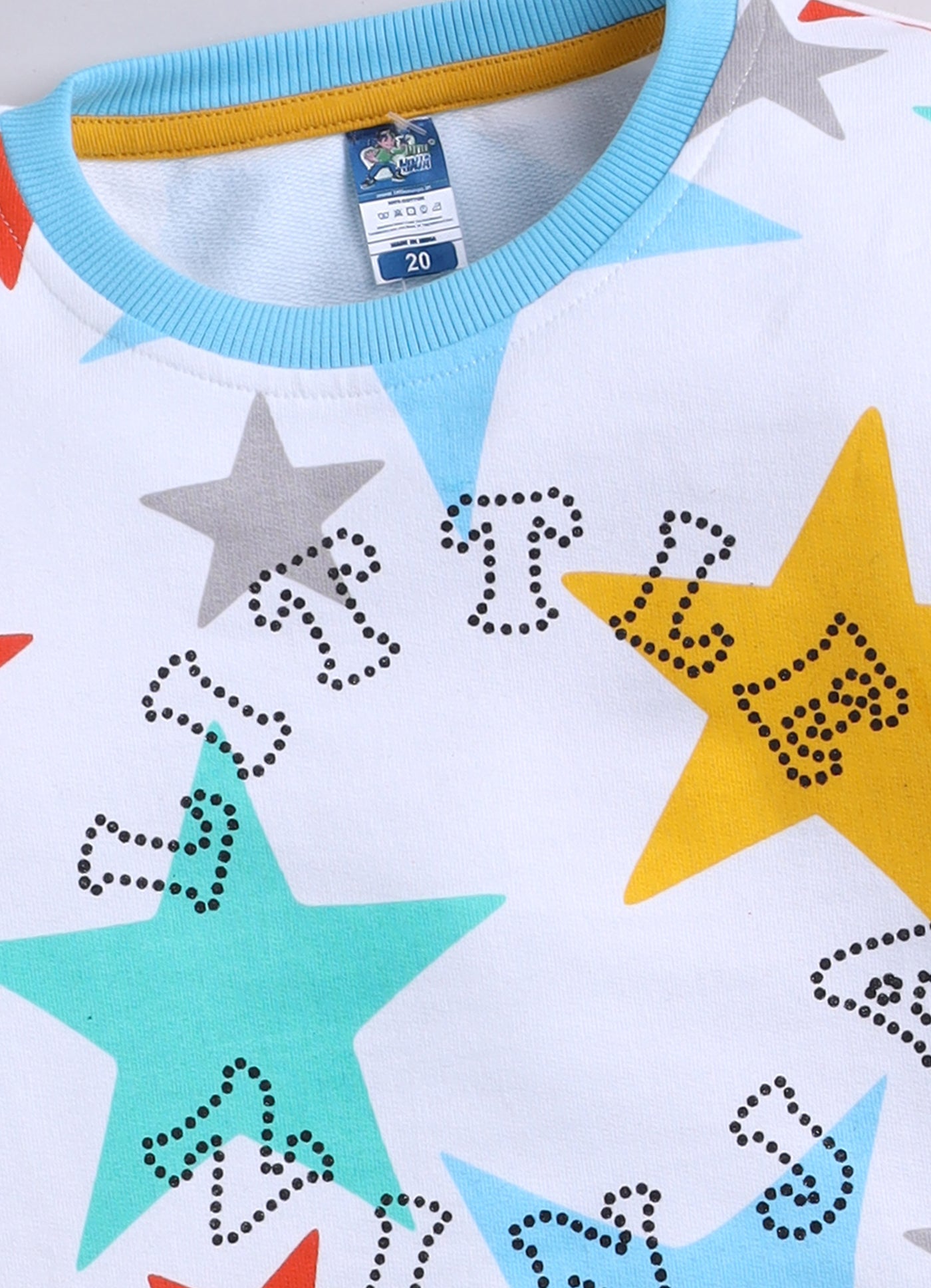 Baby Boys Casual Sweatshirt Track Pants  (WHITE)