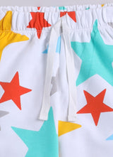 Baby Boys Casual Sweatshirt Track Pants  (WHITE)