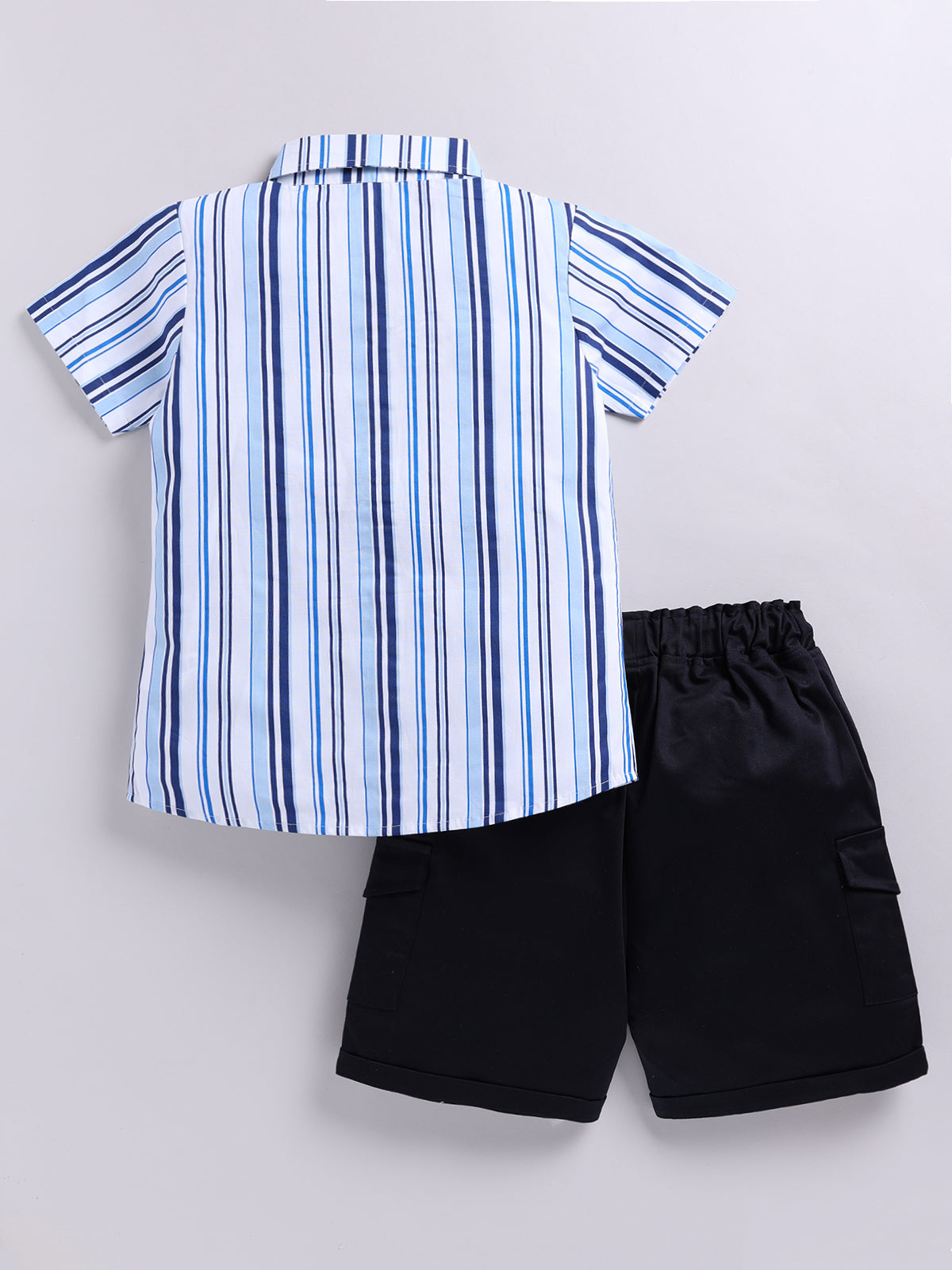 Baby Boys Casual Shirt Shorts  (MULTI)