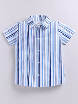 Baby Boys Casual Shirt Shorts  (MULTI)