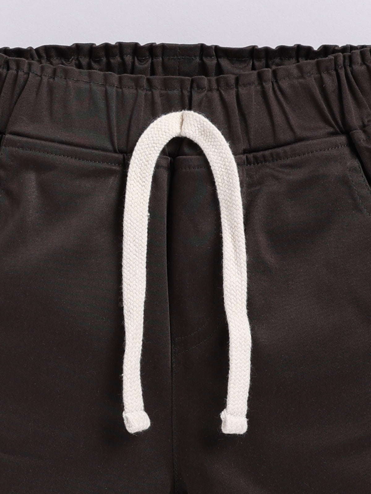 Baby Boys Casual Shirt Shorts  (GREEN BLACK)