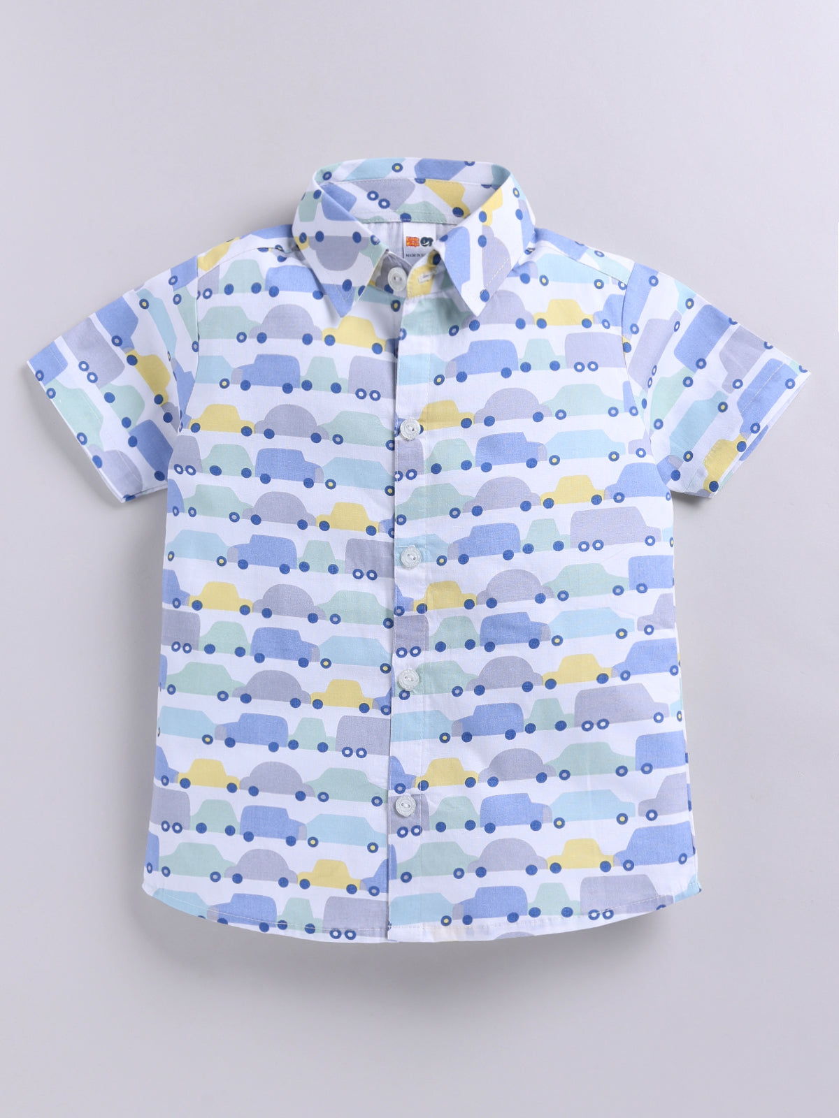 Baby Boys Casual Shirt Shorts  (MULTI)