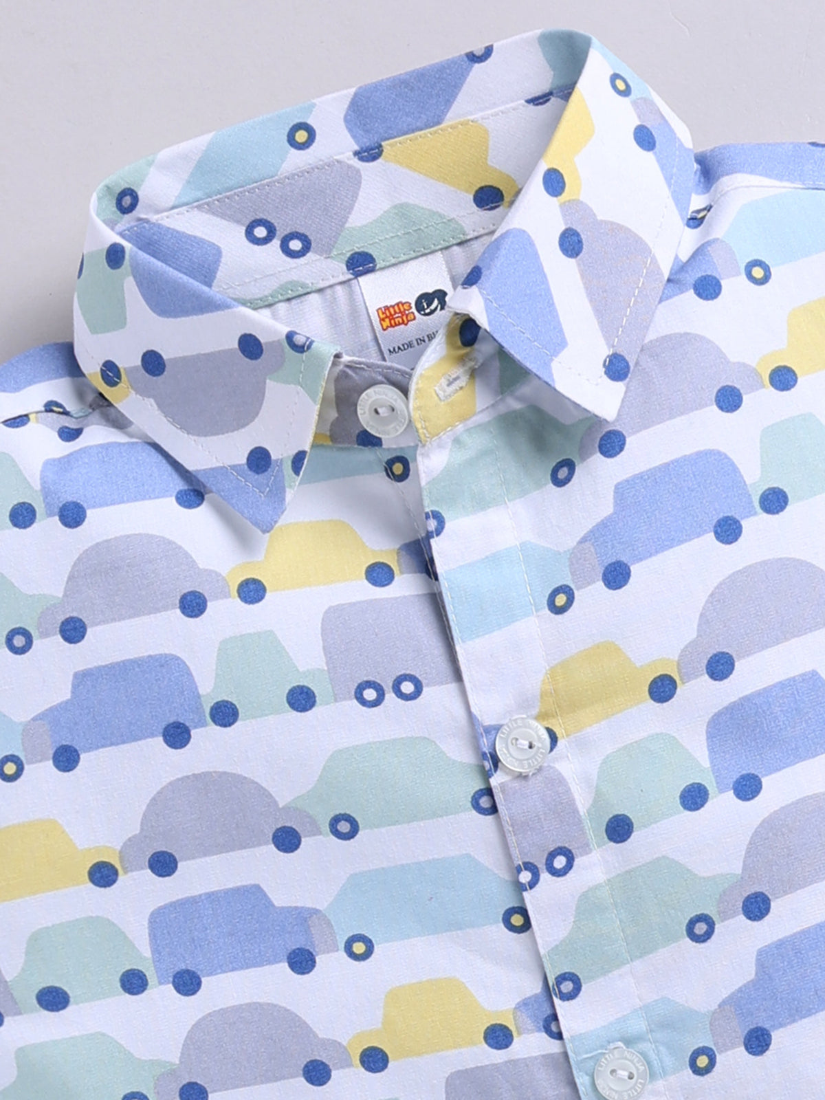 Baby Boys Casual Shirt Shorts  (MULTI)