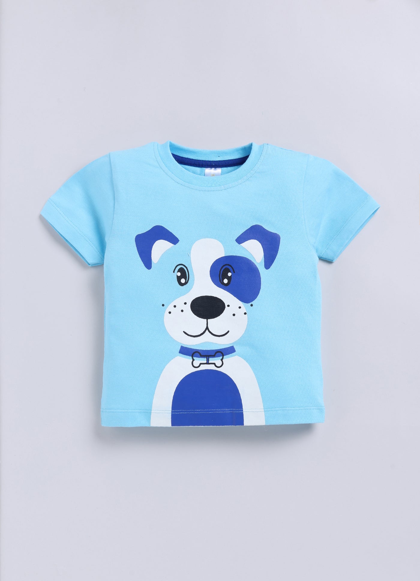 Baby Boys Casual T-shirt Shorts  (SKY)