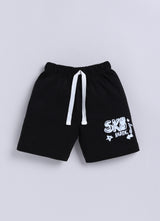 Baby Boys Casual T-shirt Shorts  (PEACH)