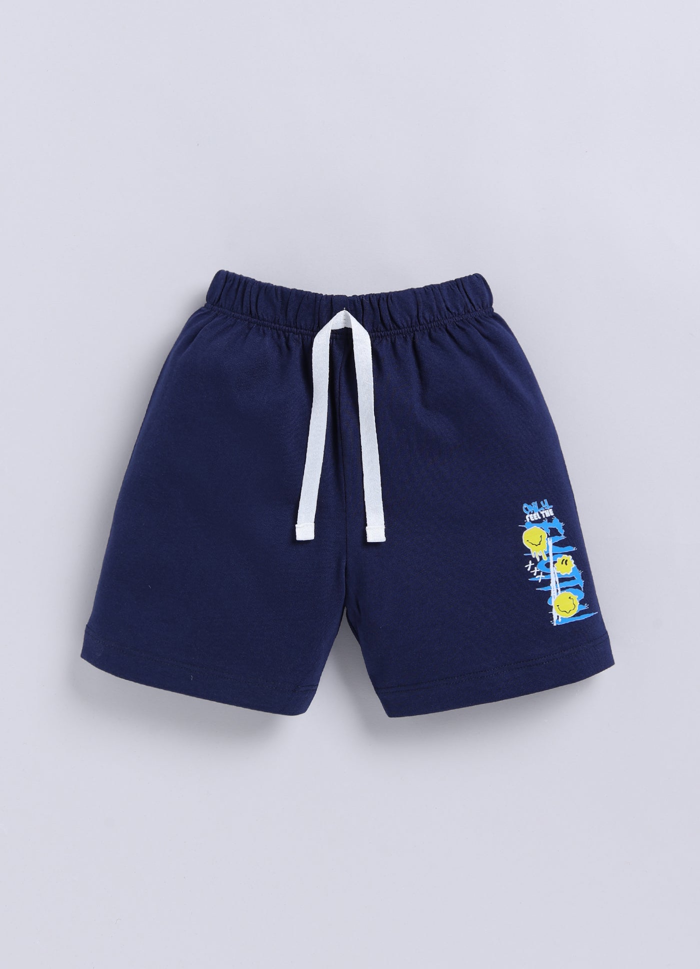 Baby Boys Casual T-shirt Shorts  (BLUE)