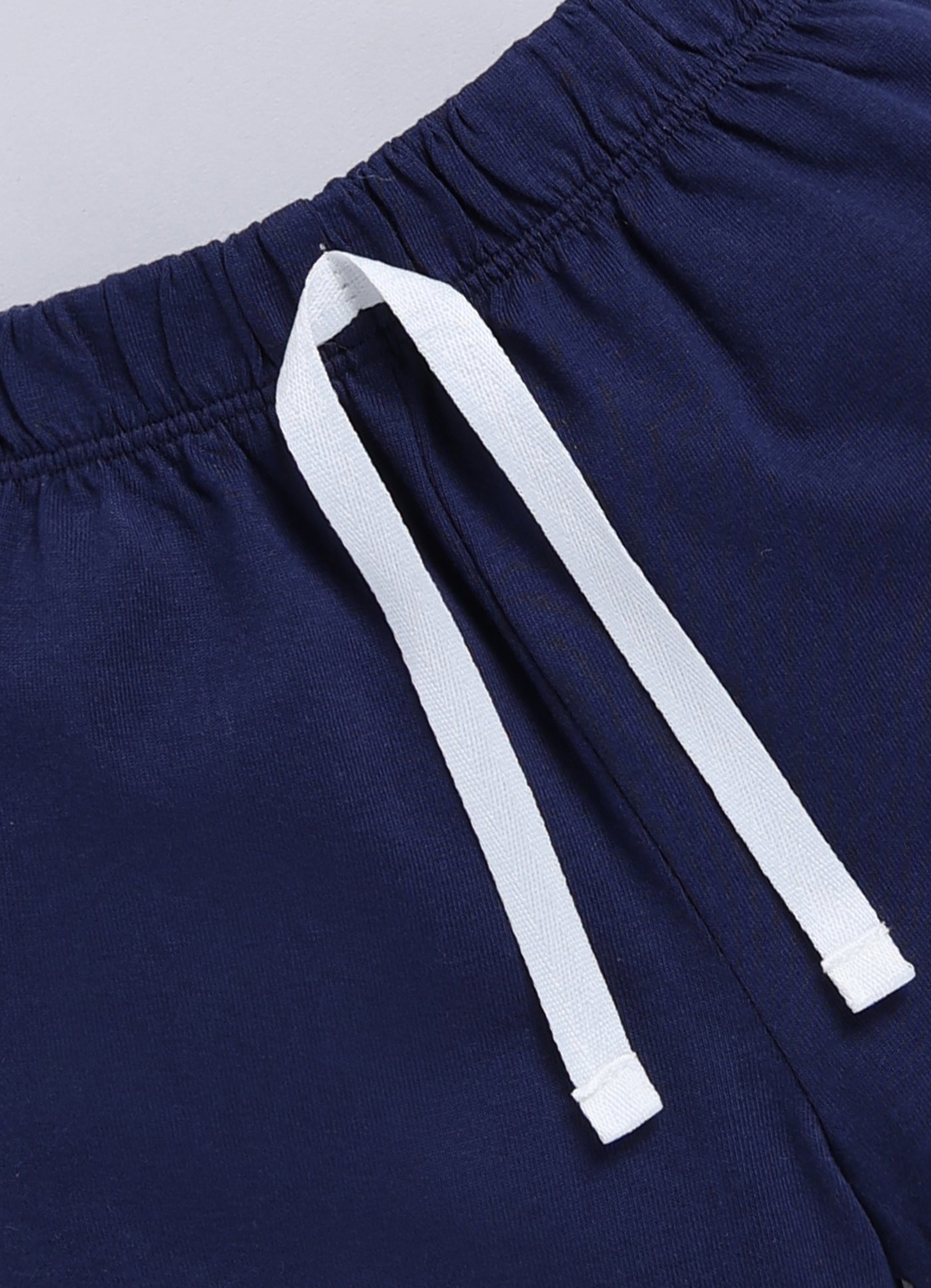 Baby Boys Casual T-shirt Shorts  (BLUE)