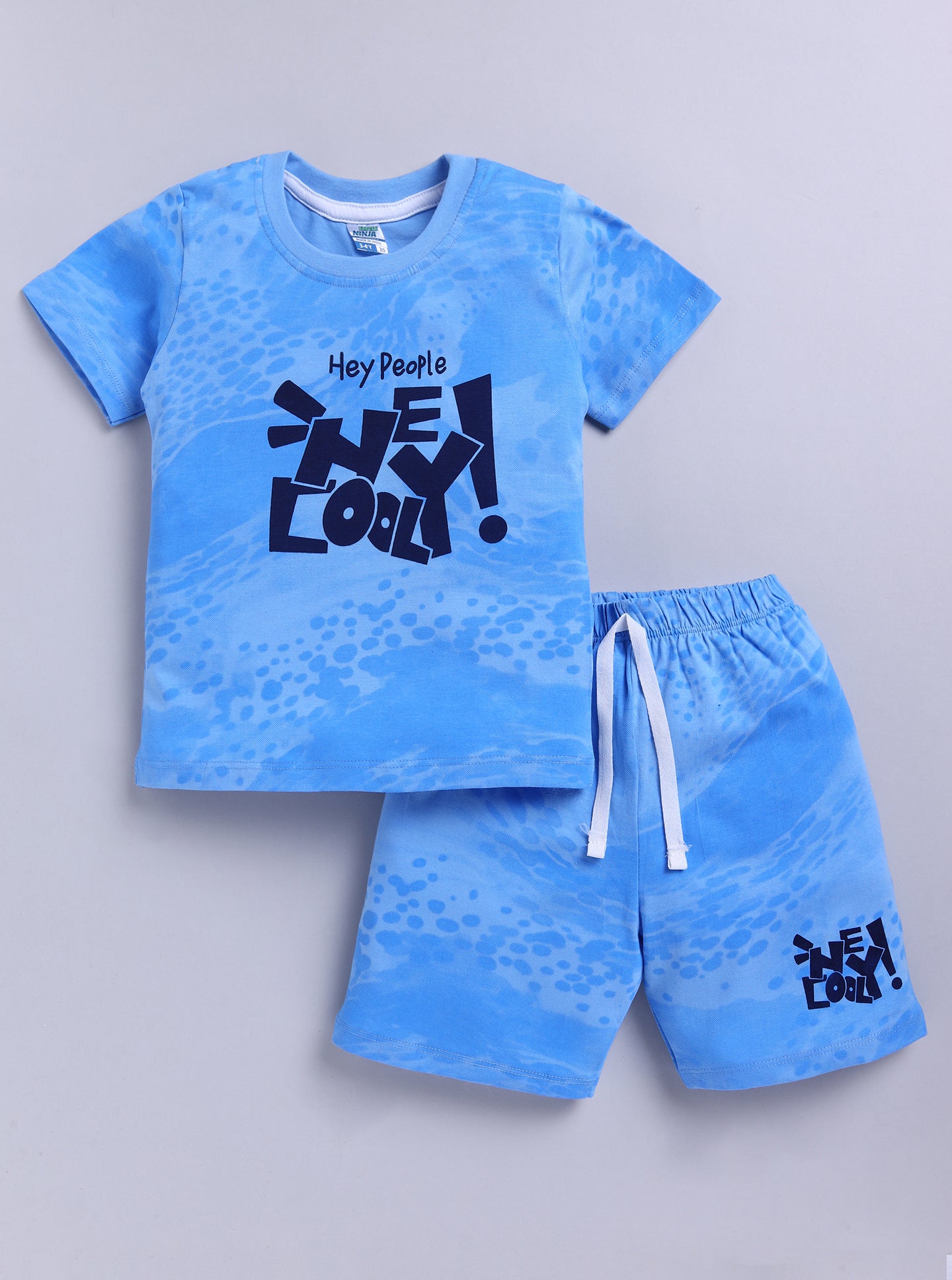 Hey Cool All Over Printed Pure Cotton Co-Ords Set
