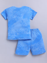 Hey Cool All Over Printed Pure Cotton Co-Ords Set