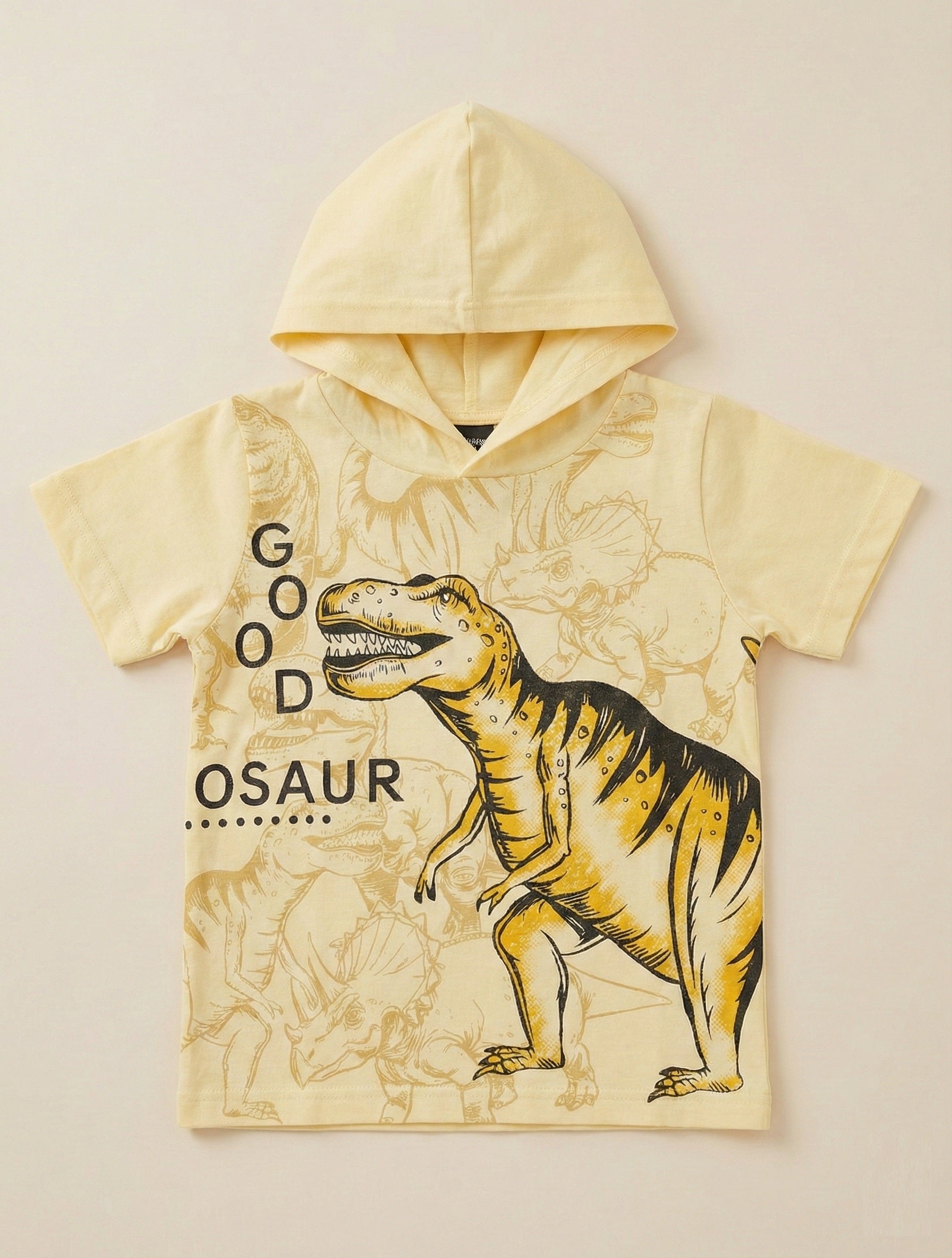 Dinosaur Hooded Pure Cotton Co-Ords Set
