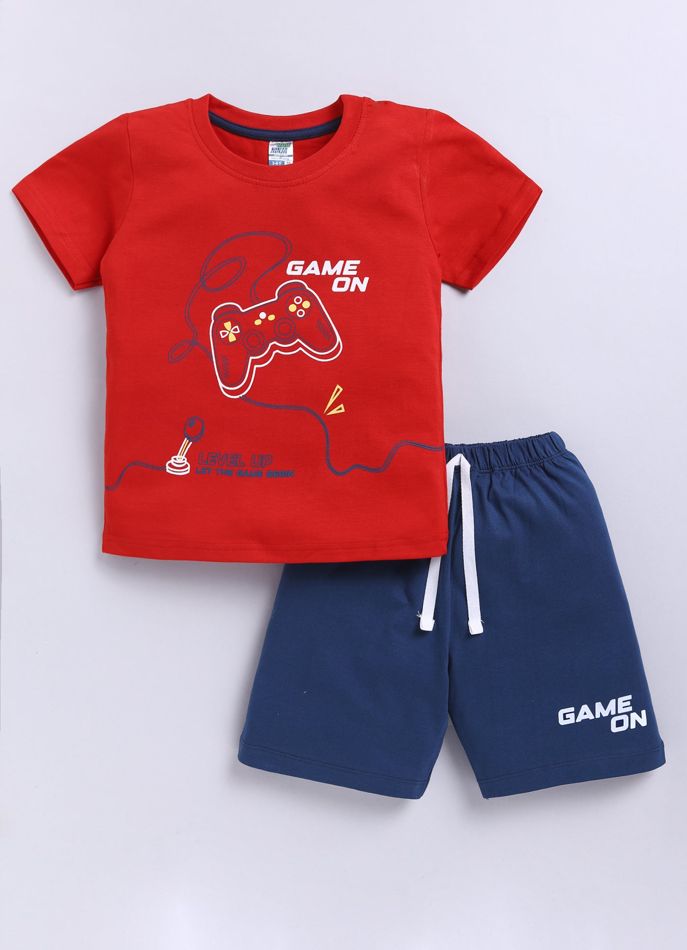 Game On Printed Pure Cotton Co-Ords Set