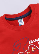 Game On Printed Pure Cotton Co-Ords Set