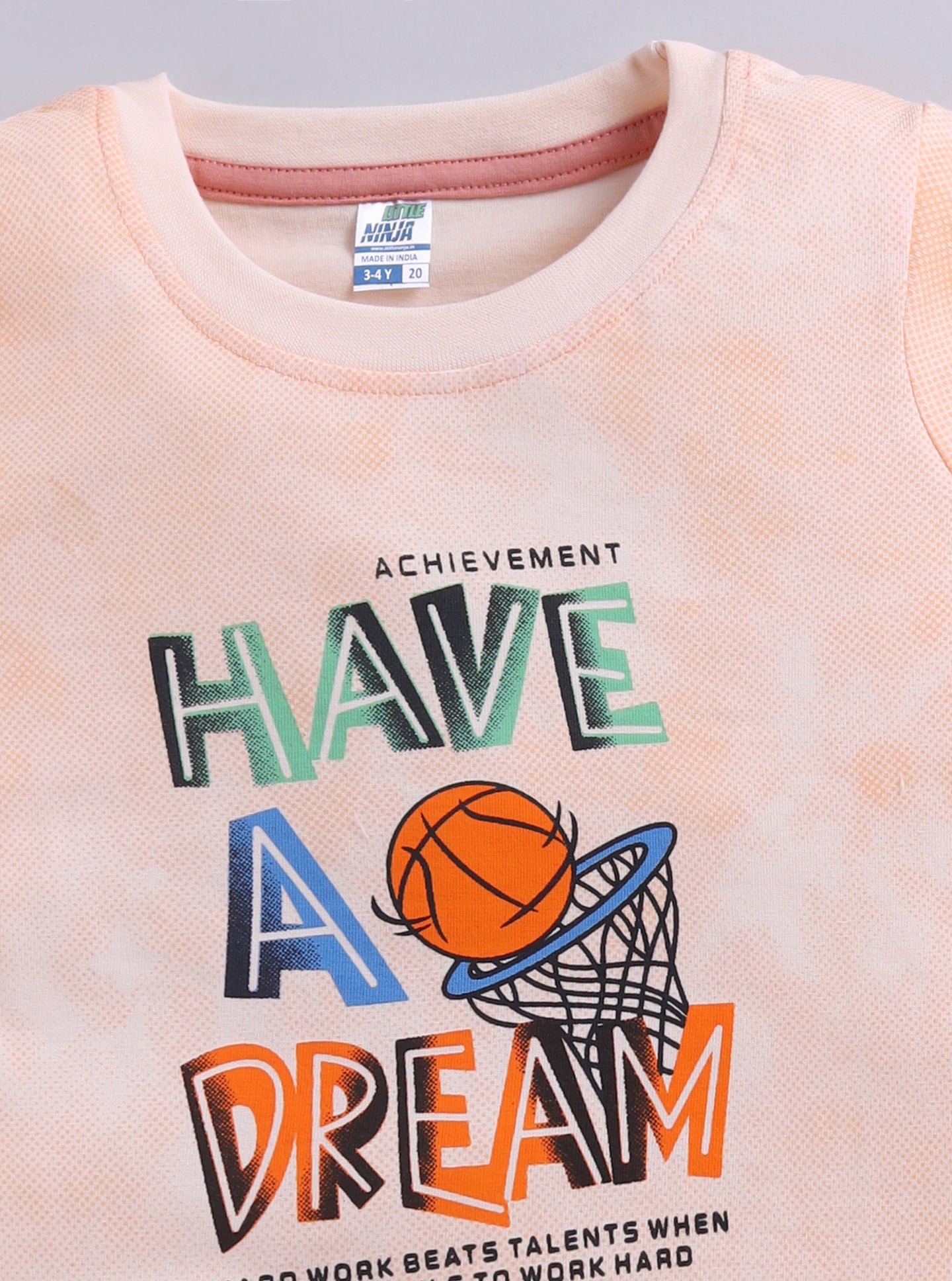 Typographical Pure Cotton Co-Ords Set