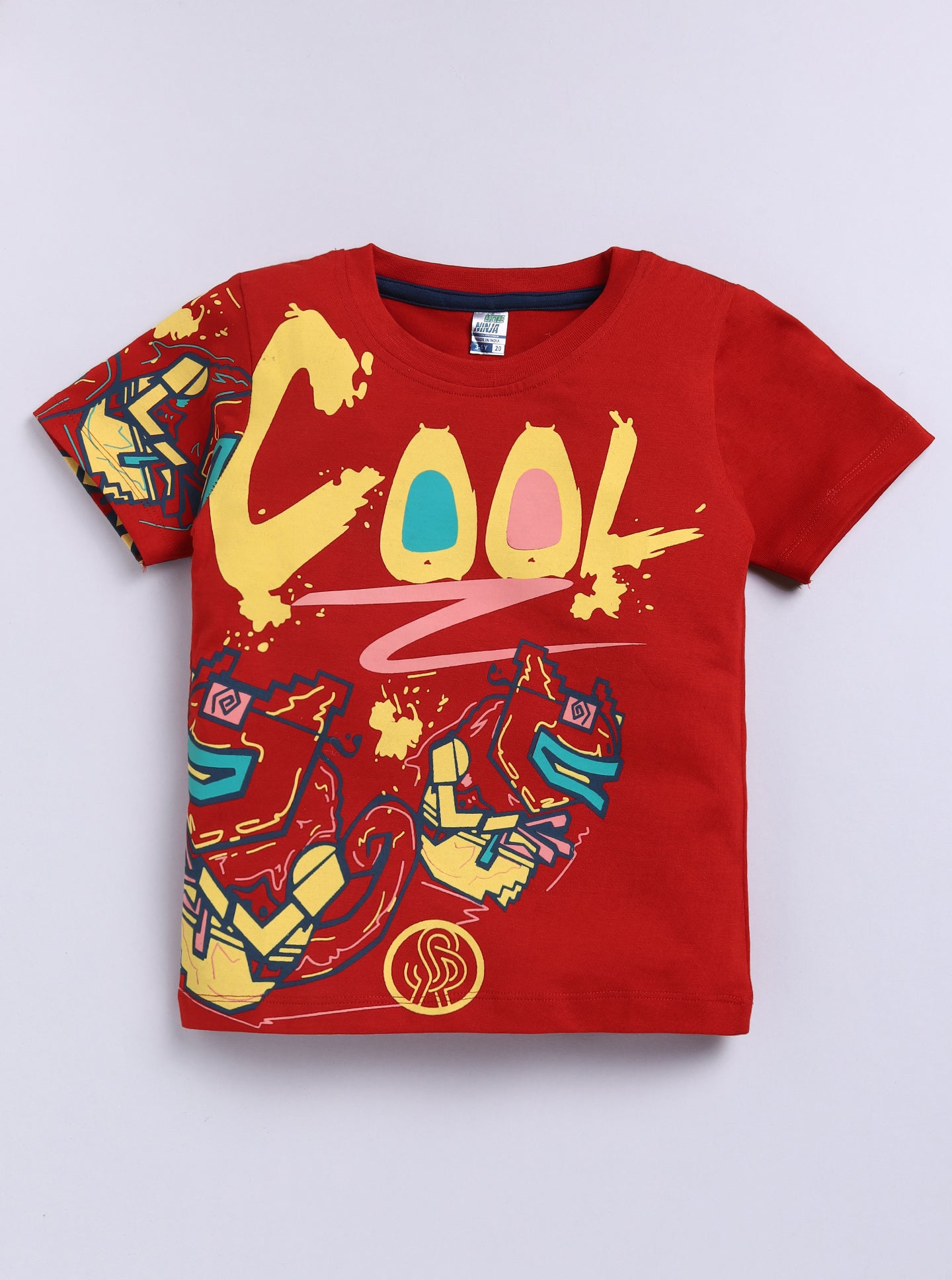 Cool Graphical Pure Cotton Co-Ords Set
