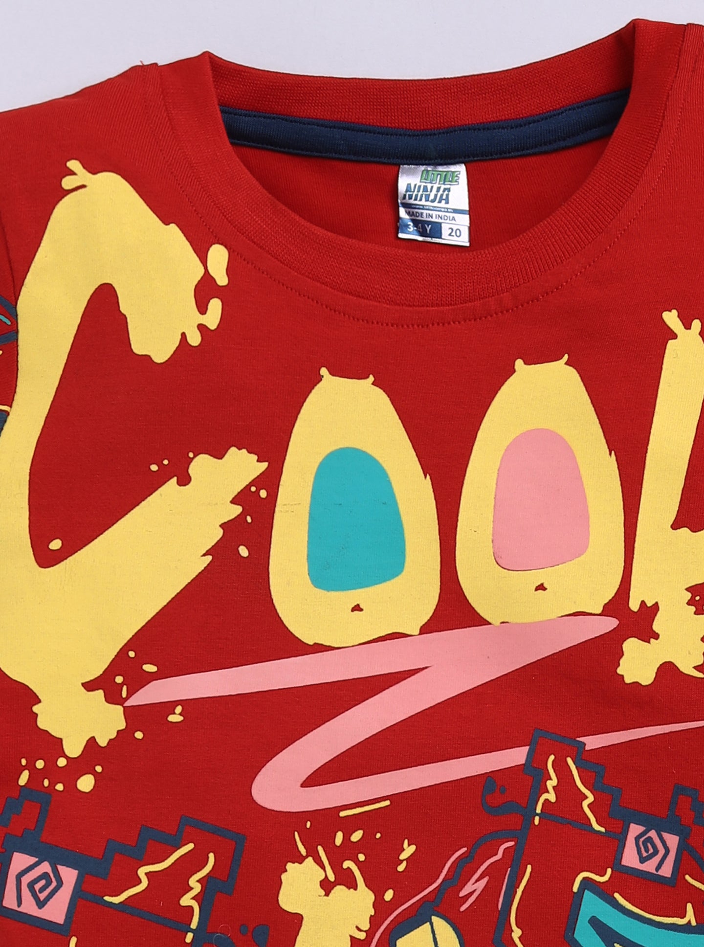 Cool Graphical Pure Cotton Co-Ords Set
