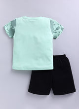 Spotted Themed Pure Cotton Co-Ords Set