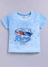 Beach Graphical Printed Pure Cotton Co-Ords Set